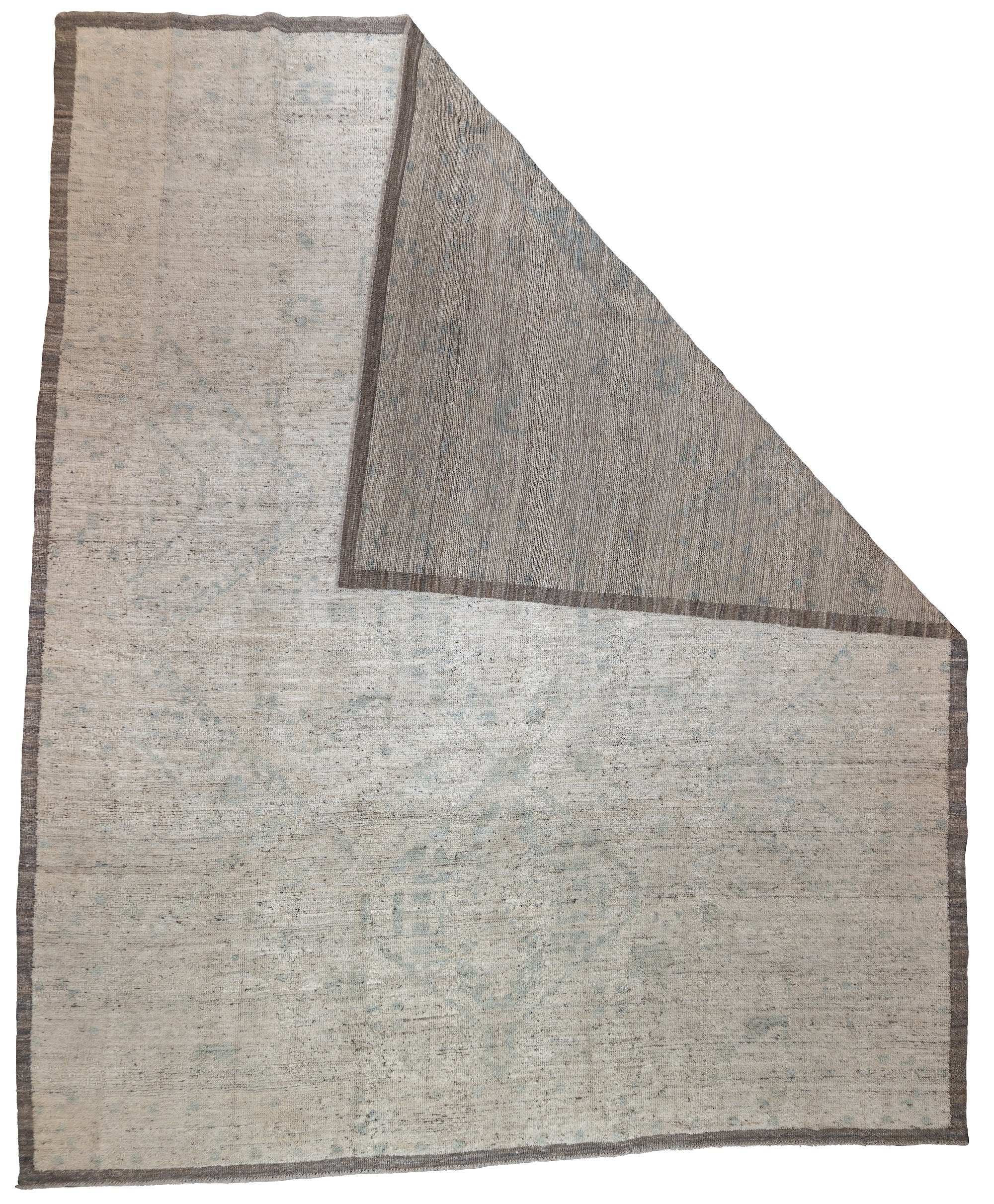 Fine Vintage Oushak Wool Rug 8'2'' x 9'11''