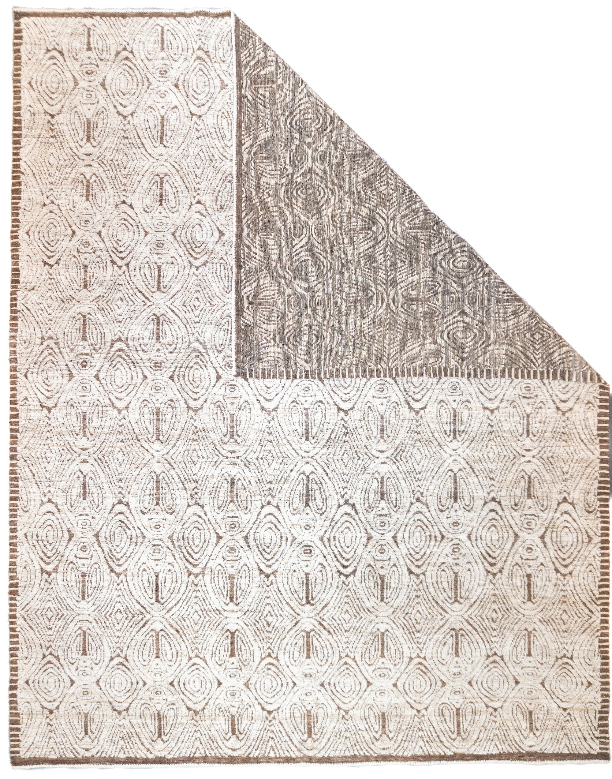 Fine Vintage Oushak Wool Rug 8'2'' x 10'3''