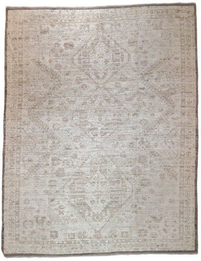 Fine Vintage Oushak Wool Rug 8'1'' x 10'4''