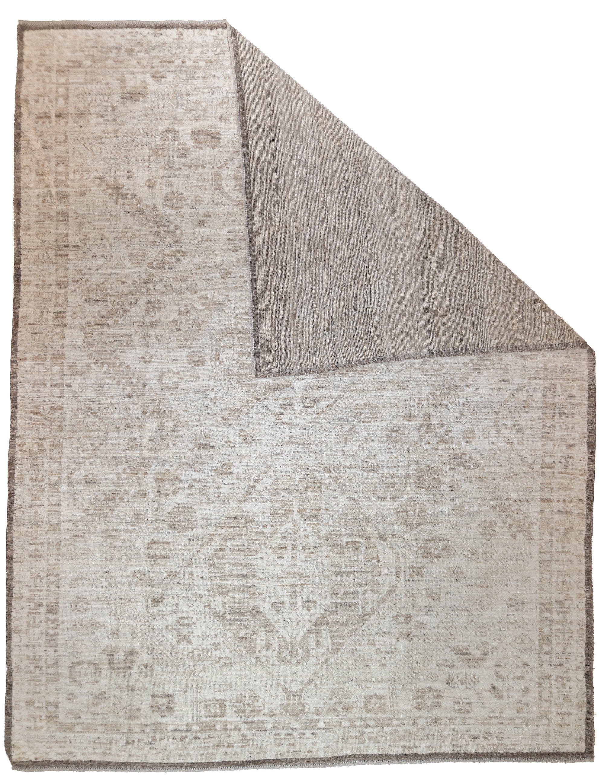 Fine Vintage Oushak Wool Rug 8'1'' x 10'4''