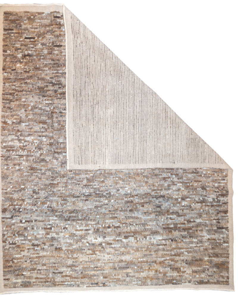 Fine Oushak Sheep Wool Rug 8'1