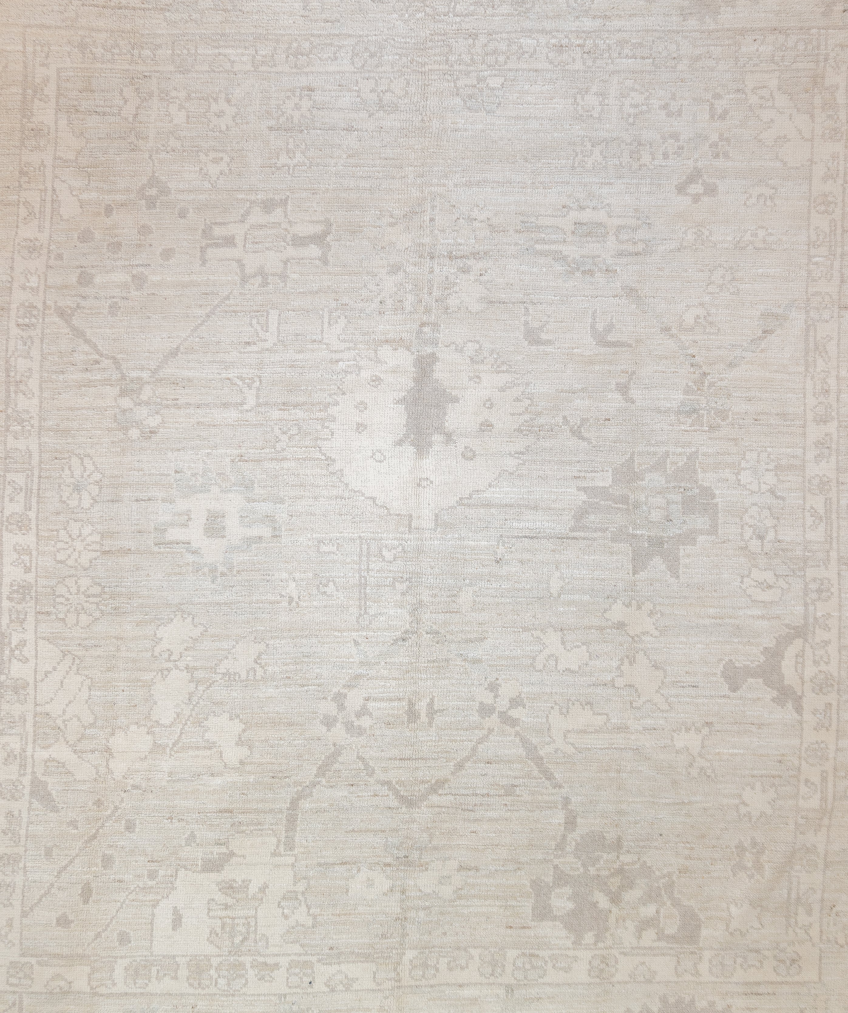 Fine Vintage Oushak Wool Rug 8'4'' x 10'
