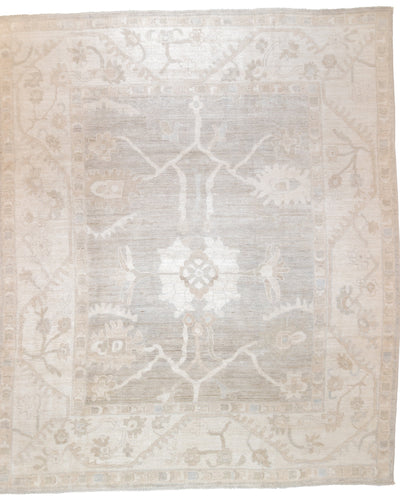 Fine Vintage Oushak Wool Rug 8'1'' x 9'8''
