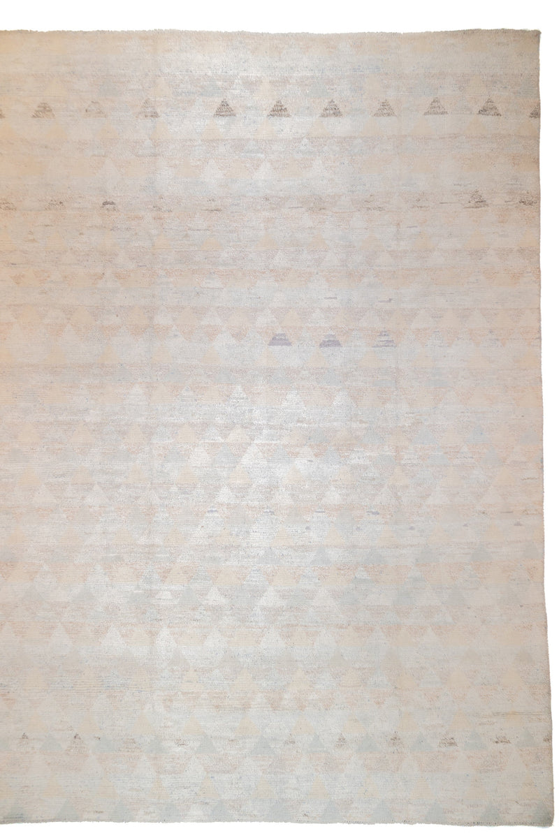 Fine Vintage Moroccan Wool Rug 9'0