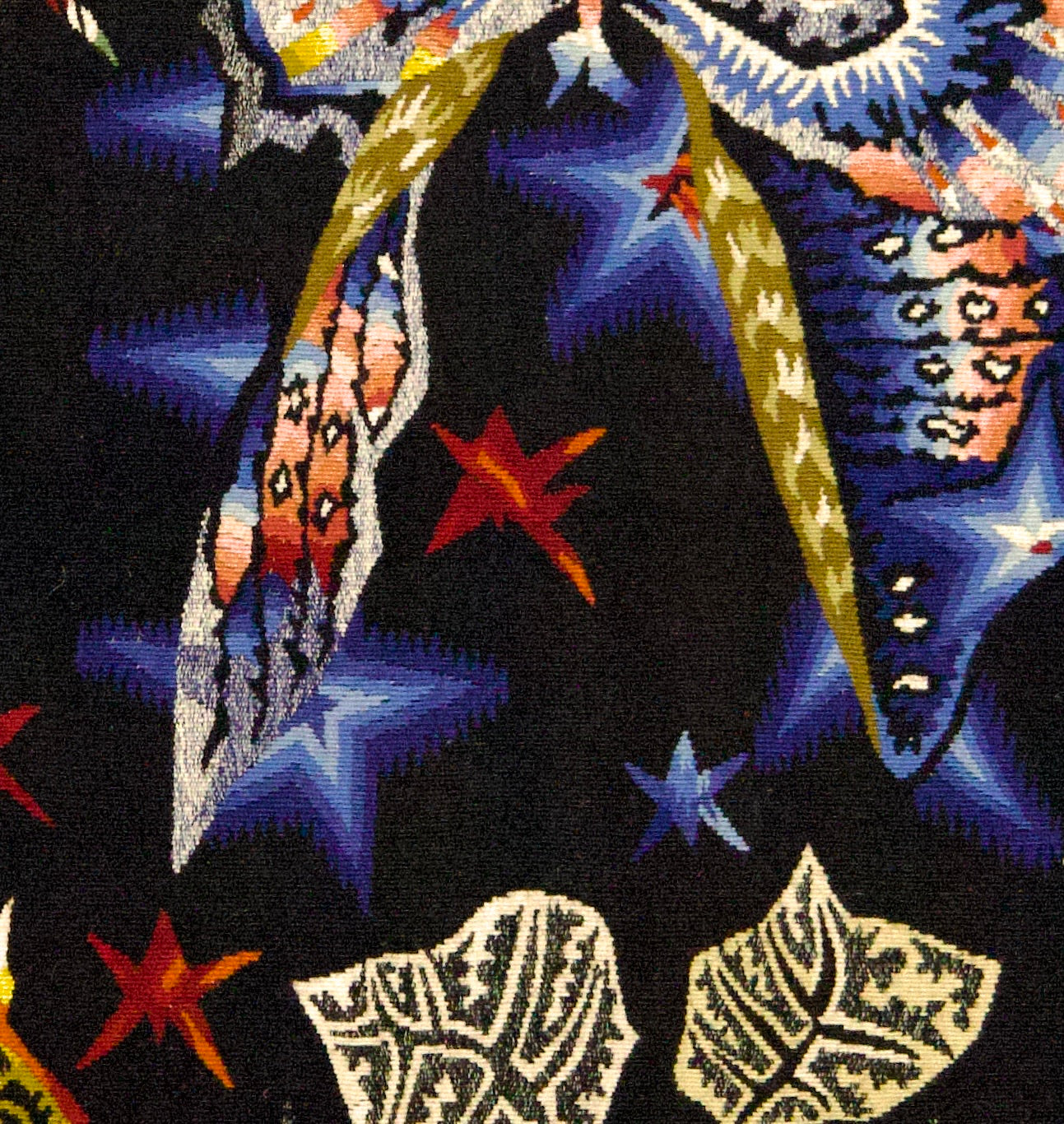 Mid century signed French Tapestry Jean Lur√ßat 2'6" x 4'0"
