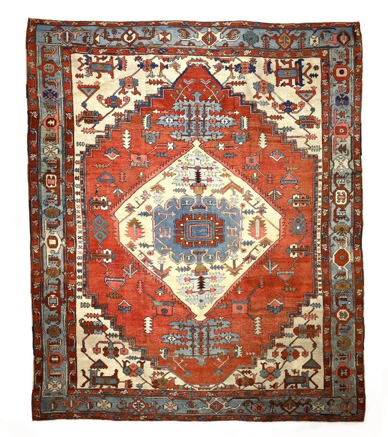 Antique  Serapi Rug 9' 7