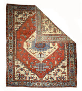 Antique  Serapi Rug 9' 7" x 11' 6''