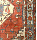 Antique  Serapi Rug 9' 7" x 11' 6''