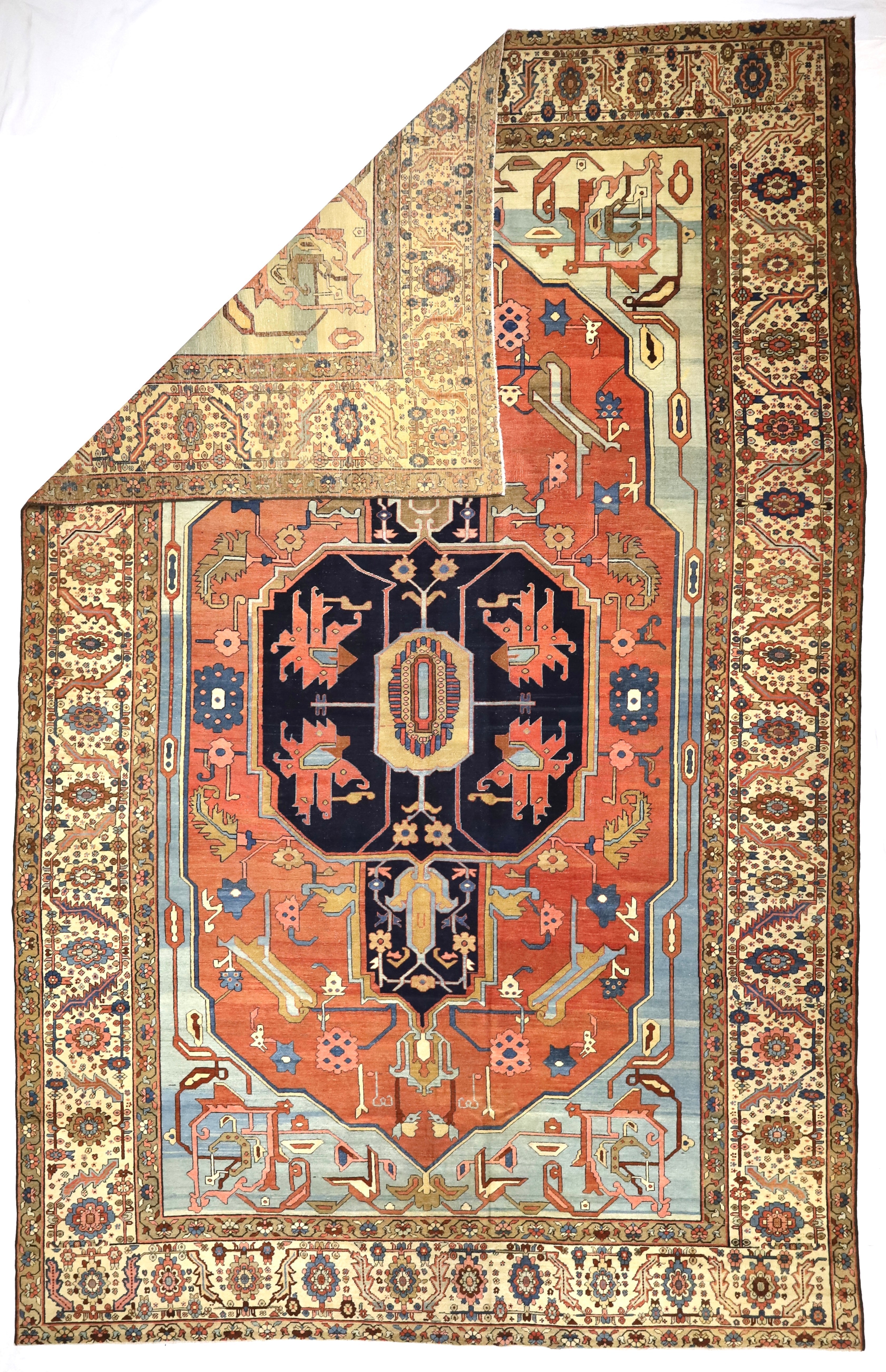 Antique Persian Bakhshayesh Rug 9' 5" x 14' 8''
