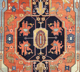 Antique Persian Bakhshayesh Rug 9' 5" x 14' 8''