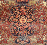 Antique Farahan Sarouk Rug 7'3" x 10' 0"