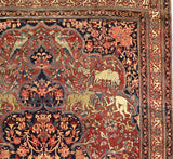 Antique Farahan Sarouk Rug 7'3" x 10' 0"