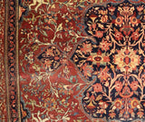 Antique Farahan Sarouk Rug 7'3" x 10' 0"