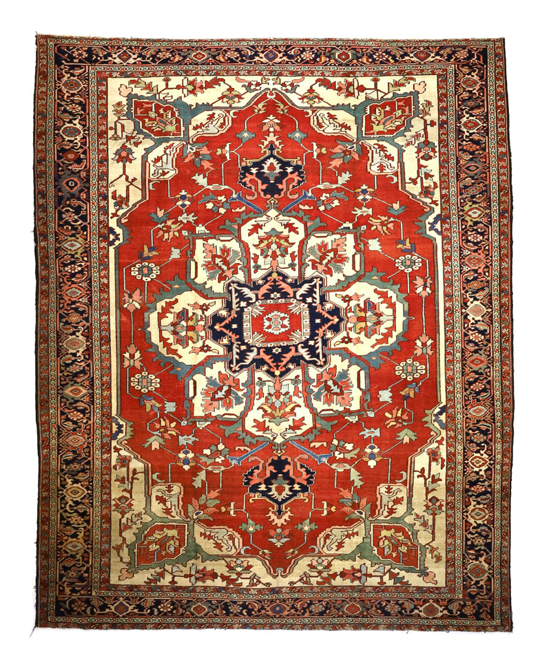 Antique  Serapi Rug 9' 6