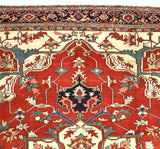 Antique  Serapi Rug 9' 6" x 11' 8''