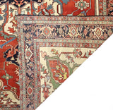 Antique  Serapi Rug 9' 6" x 11' 8''