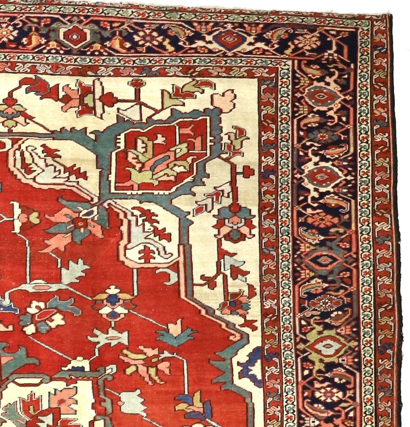 Antique  Serapi Rug 9' 6" x 11' 8''