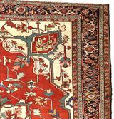 Antique  Serapi Rug 9' 6" x 11' 8''