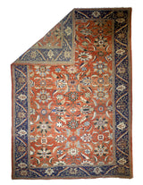 Fine Antique  Sultanabad Mahal Rug 12'10" x 17' 8"