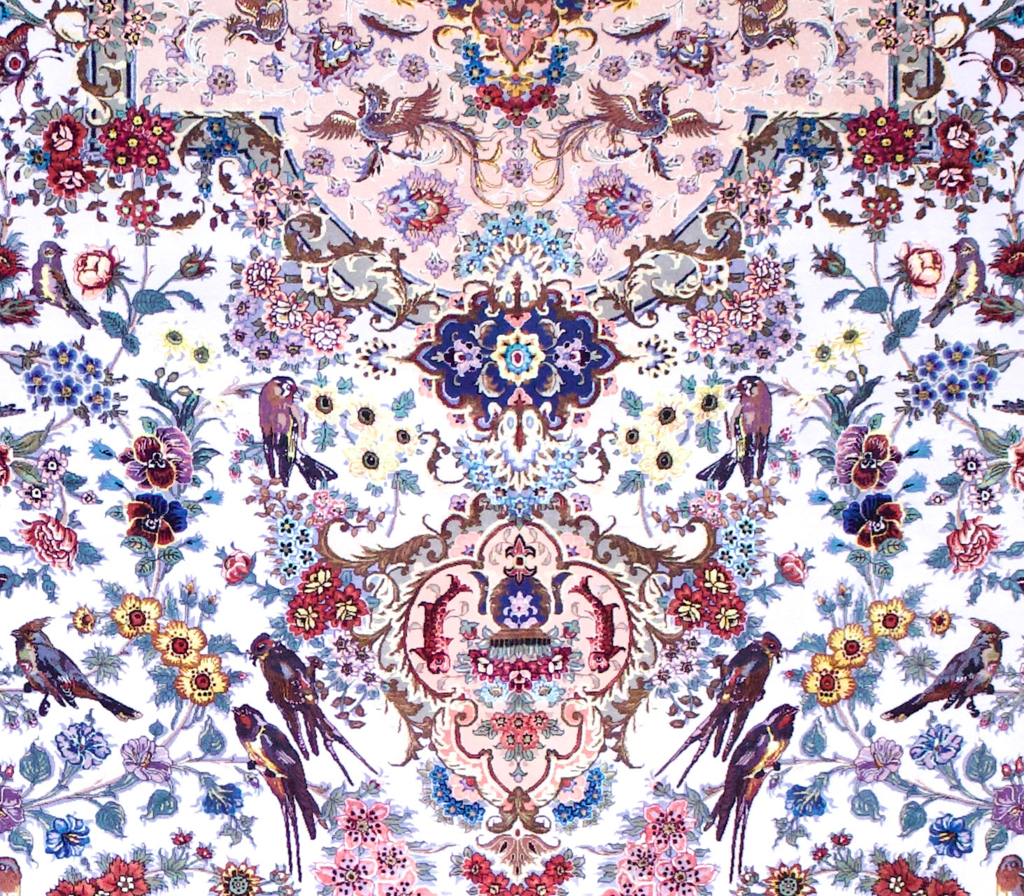 Extremely Fine  Tabriz Rug 13'0" x 20' 0"