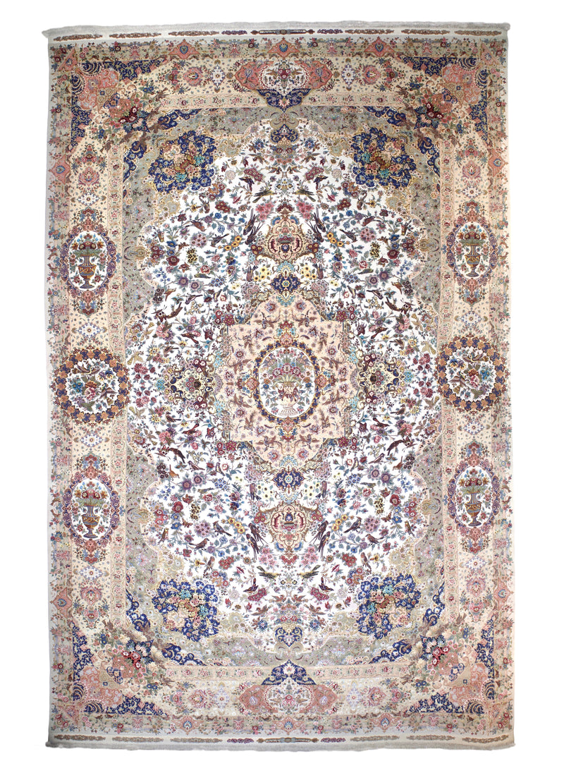 Extremely Fine  Tabriz Rug 13'0