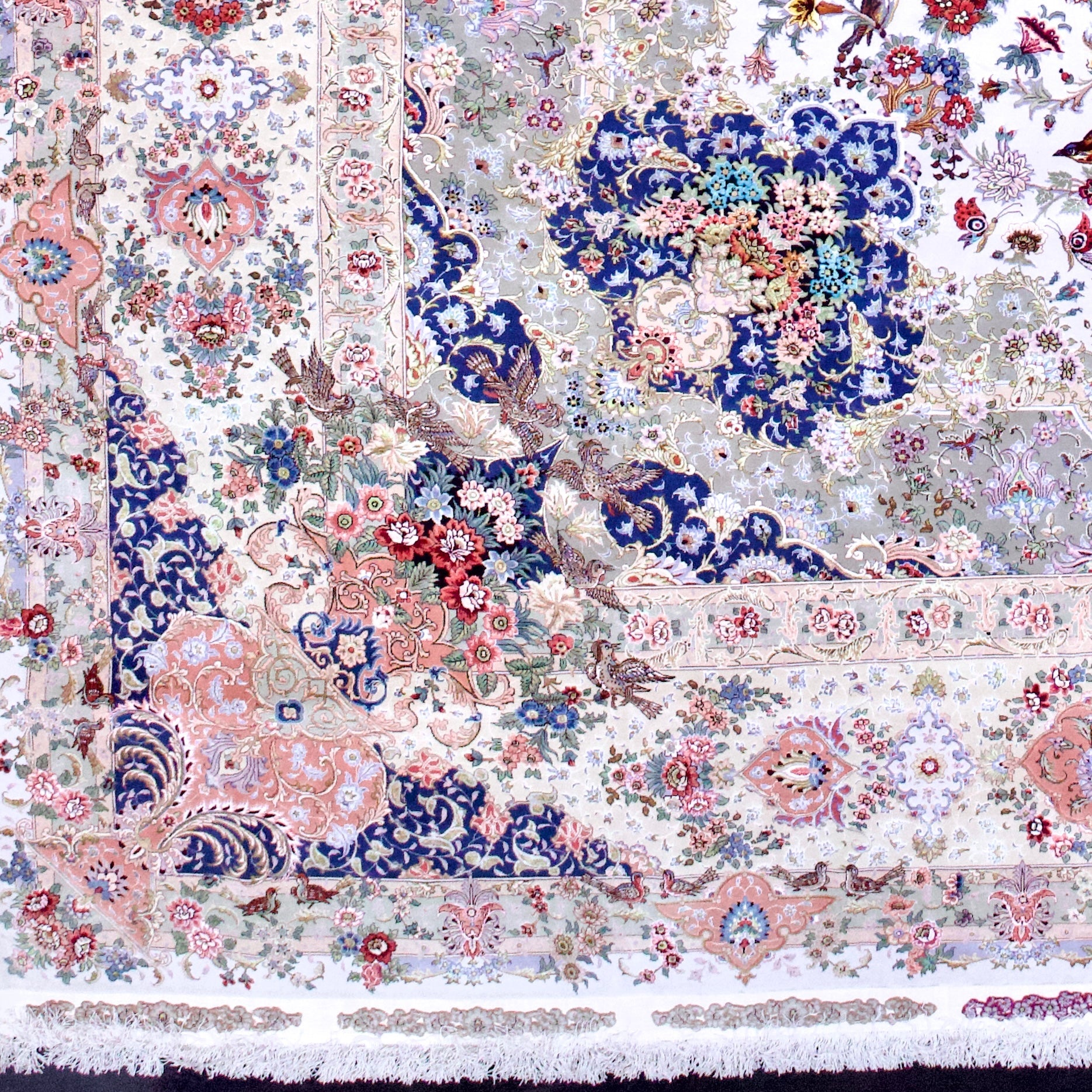 Extremely Fine  Tabriz Rug 13'0" x 20' 0"