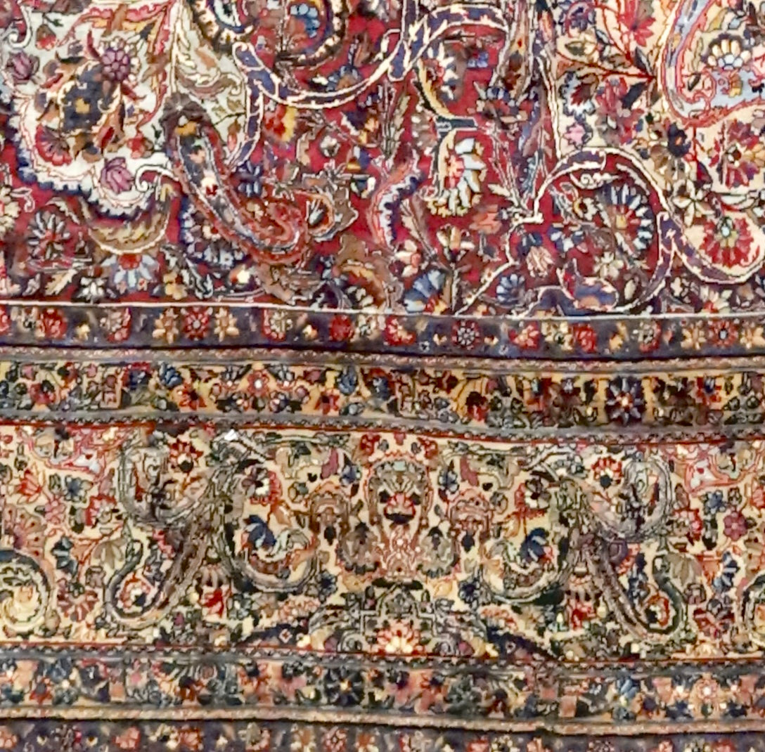Antique  Kerman Rug 11'0" x 24' 6''