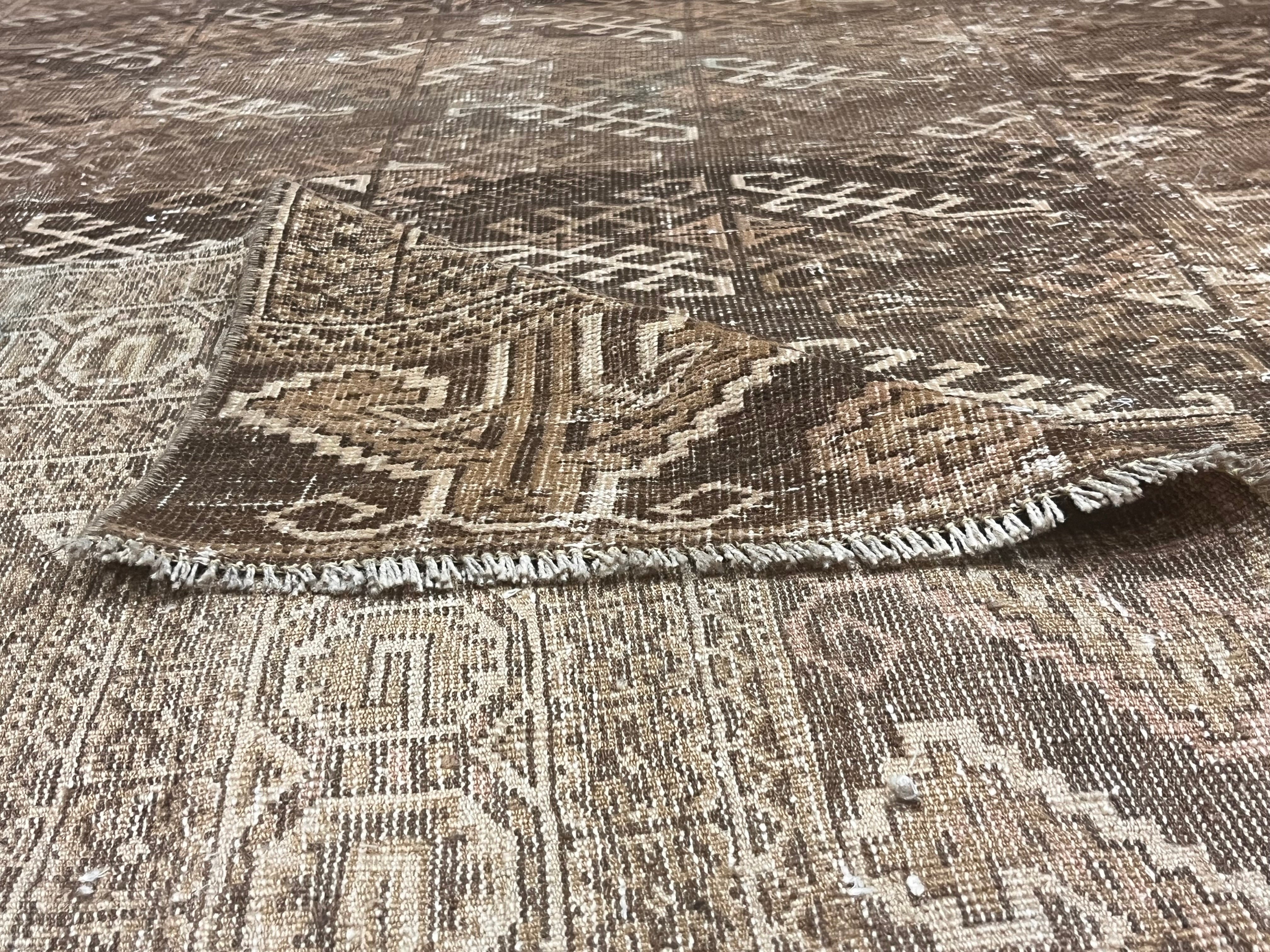 Antique  Yamoud Rug 7'1" x 10' 7''