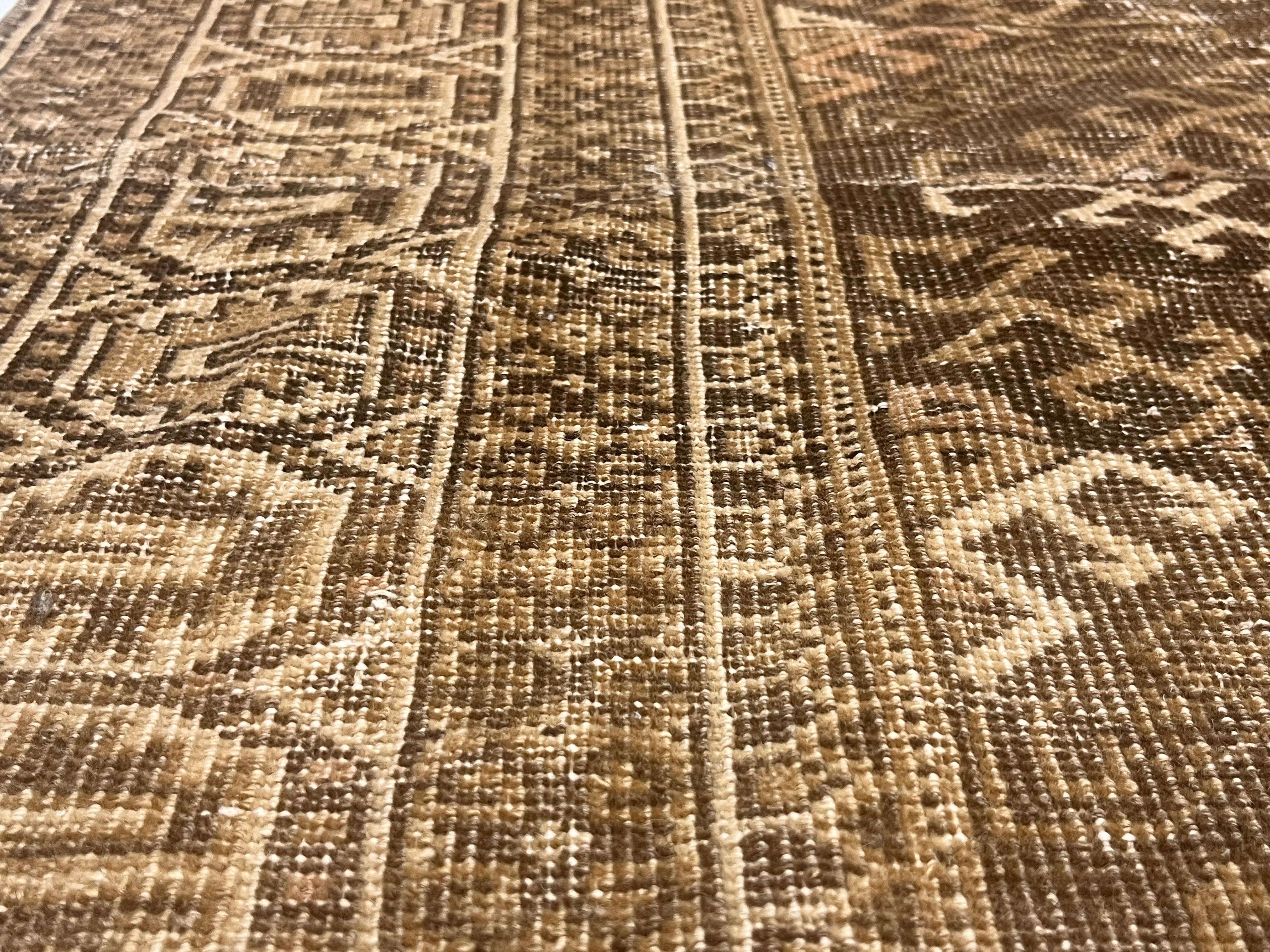 Antique  Yamoud Rug 7'1" x 10' 7''