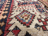 Antique Caucasian Shirvan Daghastan Rug 2'9" x 4' 10''