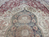 Fine Antique Silk Kayseri Rug 4'0" x 5' 11"