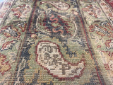 Fine Antique Silk Kayseri Rug 4'0" x 5' 11"