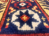 Antique Caucasian Kuba Rug 4'6" x 10' 1''
