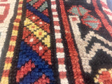 Antique Caucasian Kuba Rug 4'6" x 10' 1''