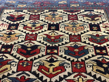 Antique Caucasian Kuba Rug 3'4" x 5' 0"