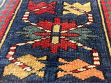 Antique Caucasian Kuba Rug 3'4" x 5' 0"