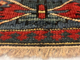 Antique Caucasian Kuba Rug 3'4" x 5' 0"