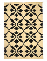 Fine Vintage European Kilim Rug 4'1" x 6' 0"