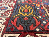 Antique Caucasian Kuba Bijov Rug 2'7" x 4' 6''