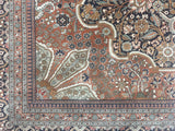 Antique  Mohtasham Kashan Rug 9' 2" x 12' 4"