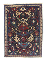 Antique Caucasian Kuba Rug 2'10" x 3' 10''