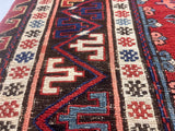 Fine Antique Caucasian Sumak Rug 7' 8'' x 9' 1''