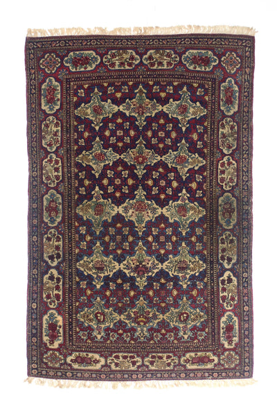 Antique Tehran Rug 4'7