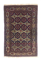 Antique Tehran Rug 4'7" x 7' 1"