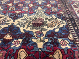 Antique Tehran Rug 4'7" x 7' 1"