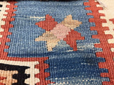 Fine Antique Qashqai Tribal Kilim Rug 5' 6'' x 13' 0"