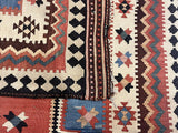Fine Antique Qashqai Tribal Kilim Rug 5' 6'' x 13' 0"