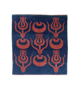 Fine Vintage Scandinavian Squarish Kilim Rug 5' 2'' x 5' 6''