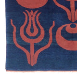 Fine Vintage Scandinavian Squarish Kilim Rug 5' 2'' x 5' 6''