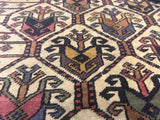 Antique Caucasian Daghastan Rug 3'3" x 4' 4"